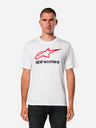 Maglietta Alpinestars Always 2.0 Csf - Bianco/Rosso/Nero