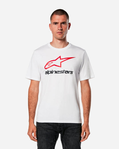 Maglietta Alpinestars Always 2.0 Csf - Bianco/Rosso/Nero