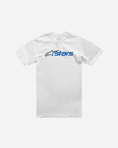 Maglietta Alpinestars Blaze 2.0 CSF - Bianco/Blu navy/Blu