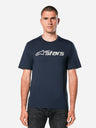 T-shirt Alpinestars Blaze 2.0 Csf - Blanc/Marine/Bleu