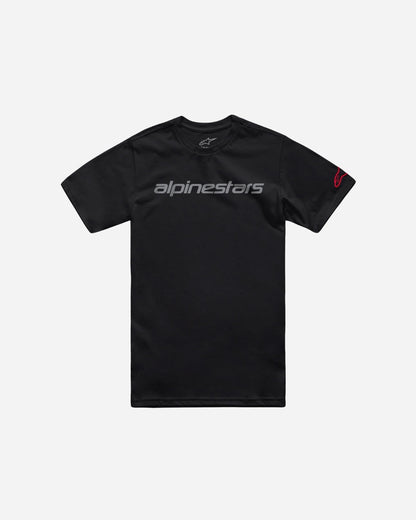 Alpinestars Linear Wordmark 2.0 Csf T-shirt - Black/Grey/Red