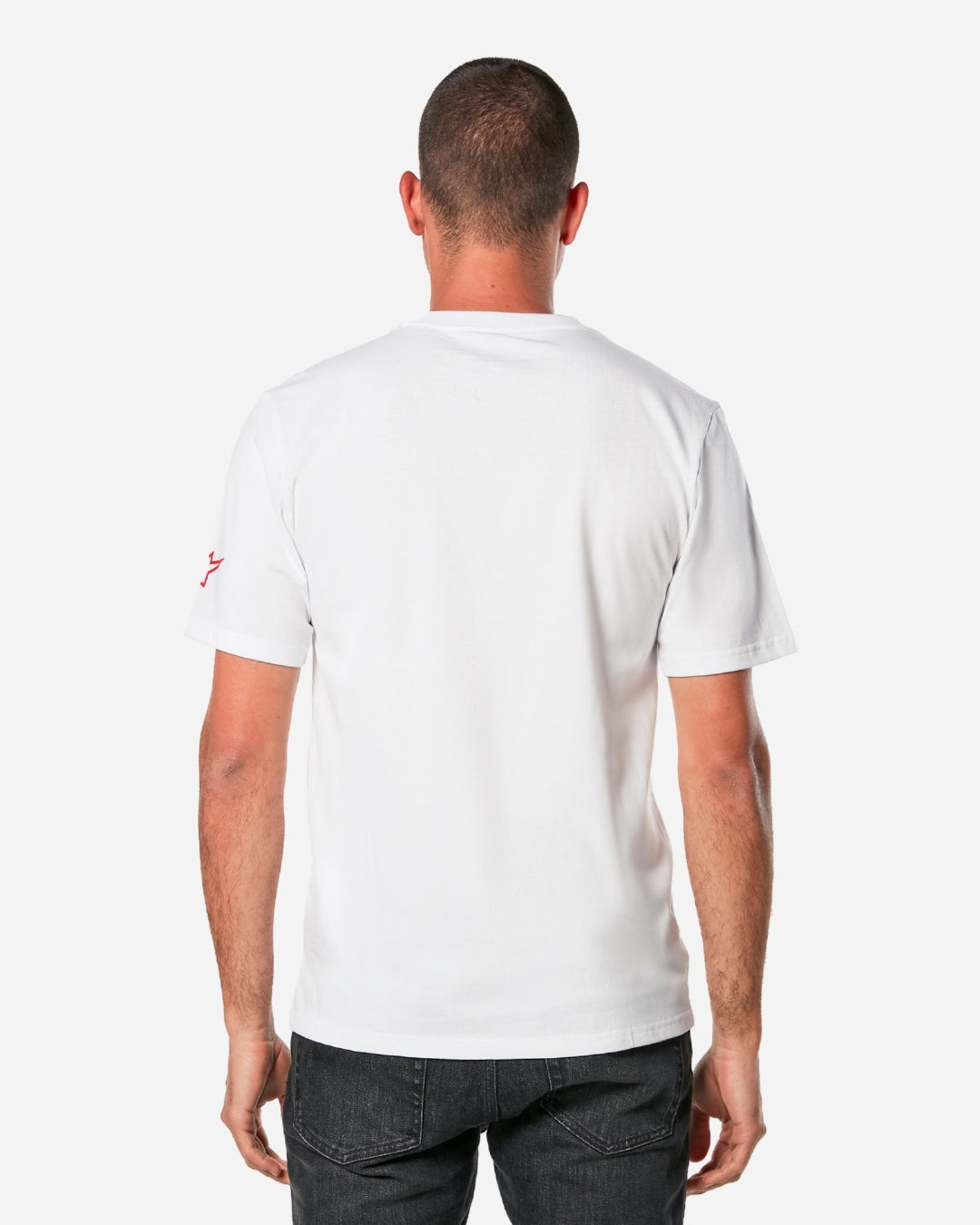 Alpinestars Linear Wordmark 2.0 Csf T-shirt - White/Red/Black