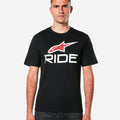 Alpinestars Ride 4.0 CSF T-shirt - Black/White/Red