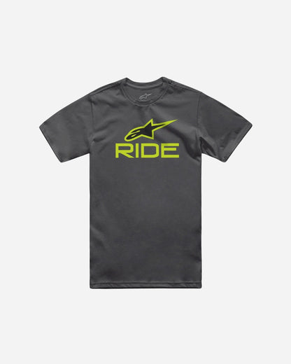Alpinestars Ride 4.0 CSF T-Shirt – Anthrazit/Zitrone/Schwarz