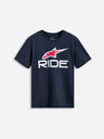 Alpinestars Ride 4.0 T-Shirt – Marineblau/Weiß/Rot