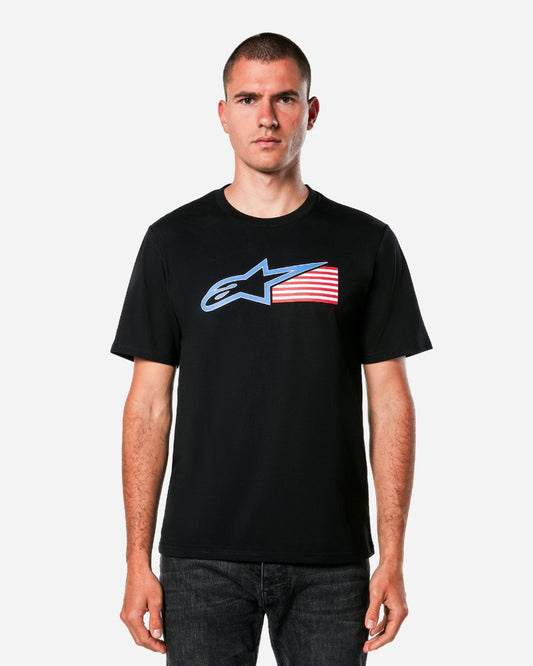 T-Shirt Alpinestars Racing Usa - Noir