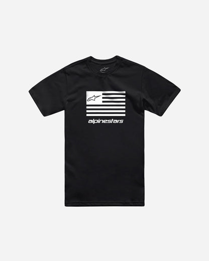 T-Shirt Alpinestars Flag - Noir