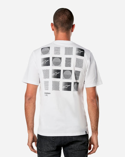 T-Shirt Alpinestars Boxes - Blanc