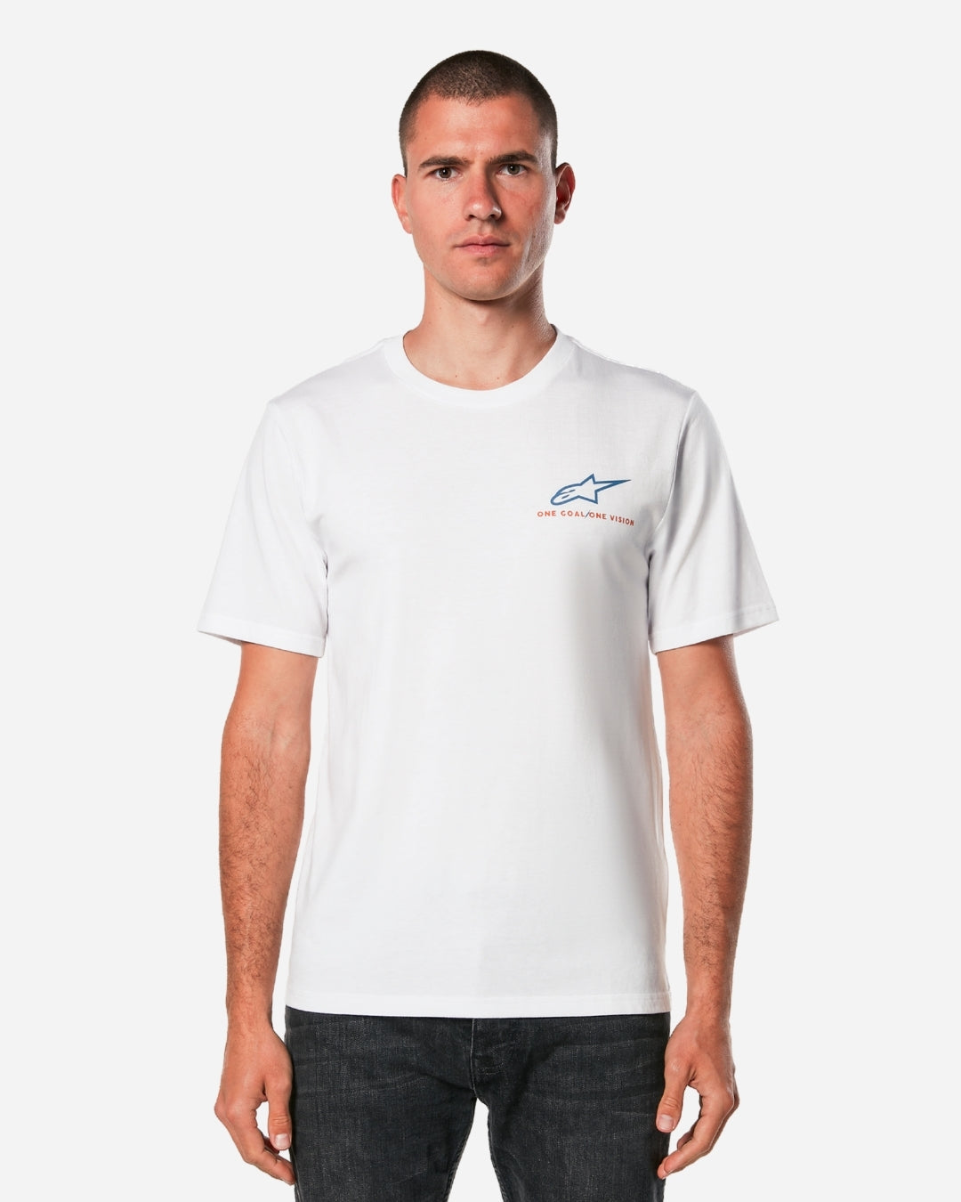 T-Shirt Alpinestars Sparky - Blanc