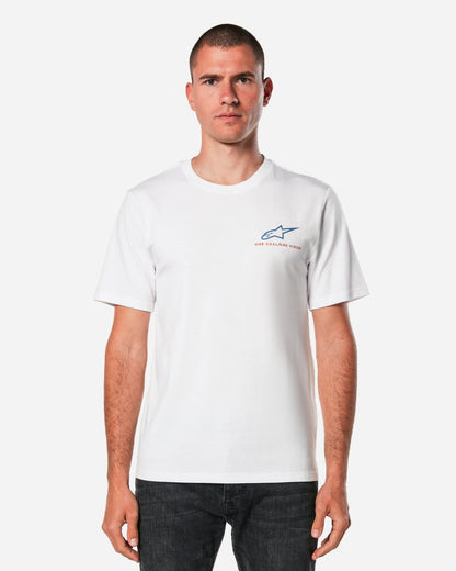 T-Shirt Alpinestars Sparky - Blanc