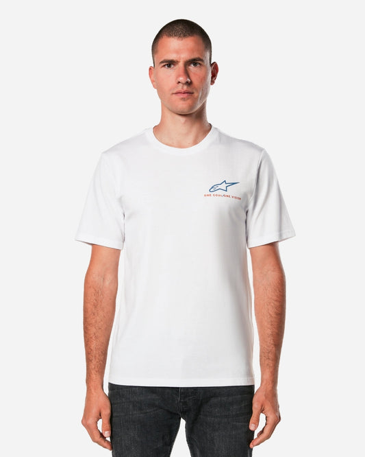 T-Shirt Alpinestars Sparky - Blanc