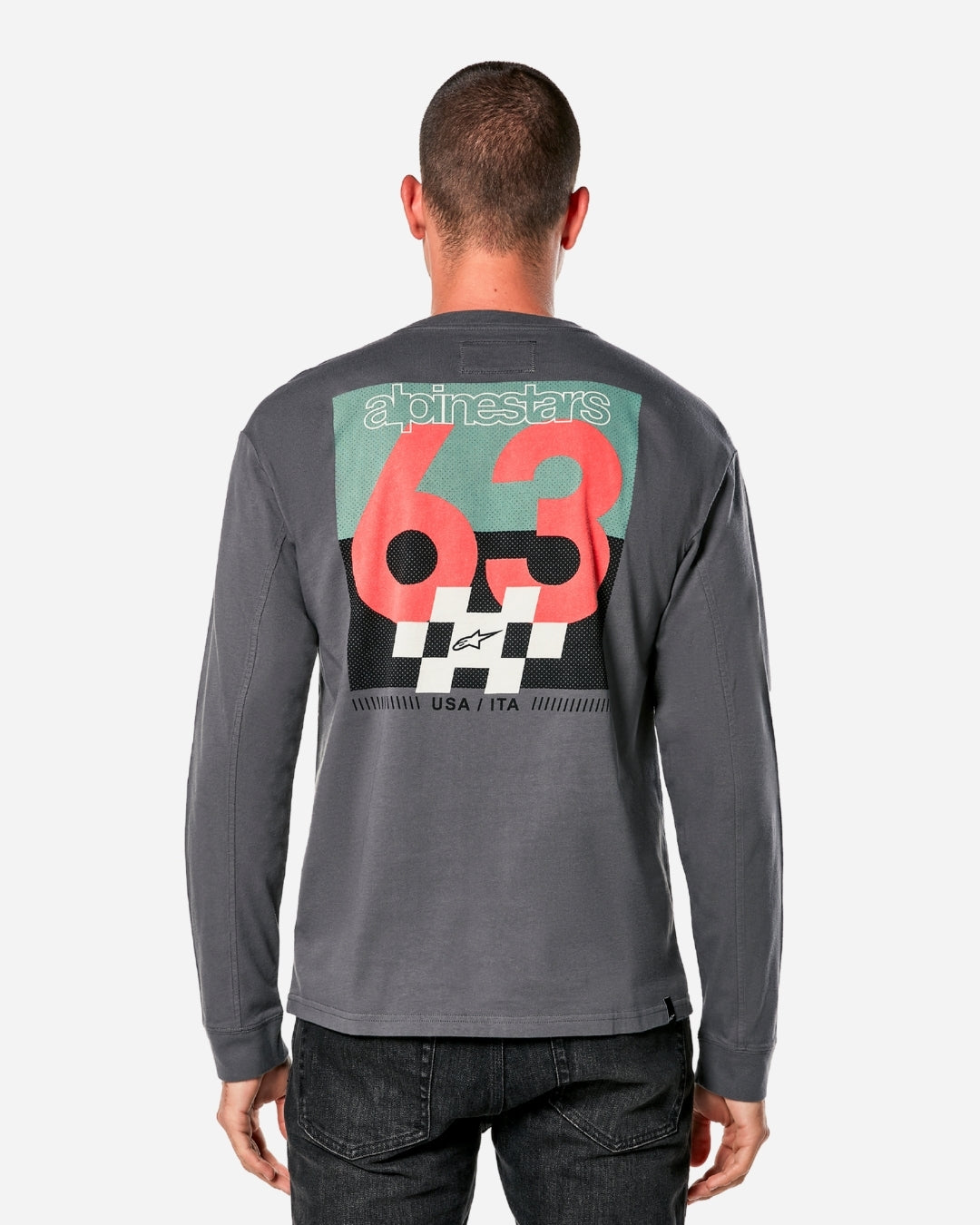 Maglietta a maniche lunghe Alpinestars Compel - Grigia