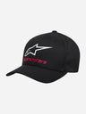 Casquette Alpinestars Always 2.0 - Noir/Blanc/Rouge