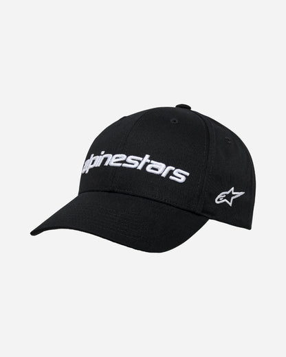Casquette Alpinestars Linear Wordmark 2.0 - Noir/Blanc
