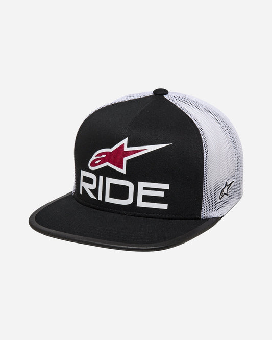 Casquette Trucker Alpinestars Ride 4.0 - Noir/Blanc/Rouge