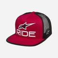 Alpinestars Ride 4.0 Trucker Cap – Rot/Schwarz/Weiß