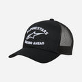 Alpinestars Triple Trucker Cap – Schwarz/Schwarz/Weiß