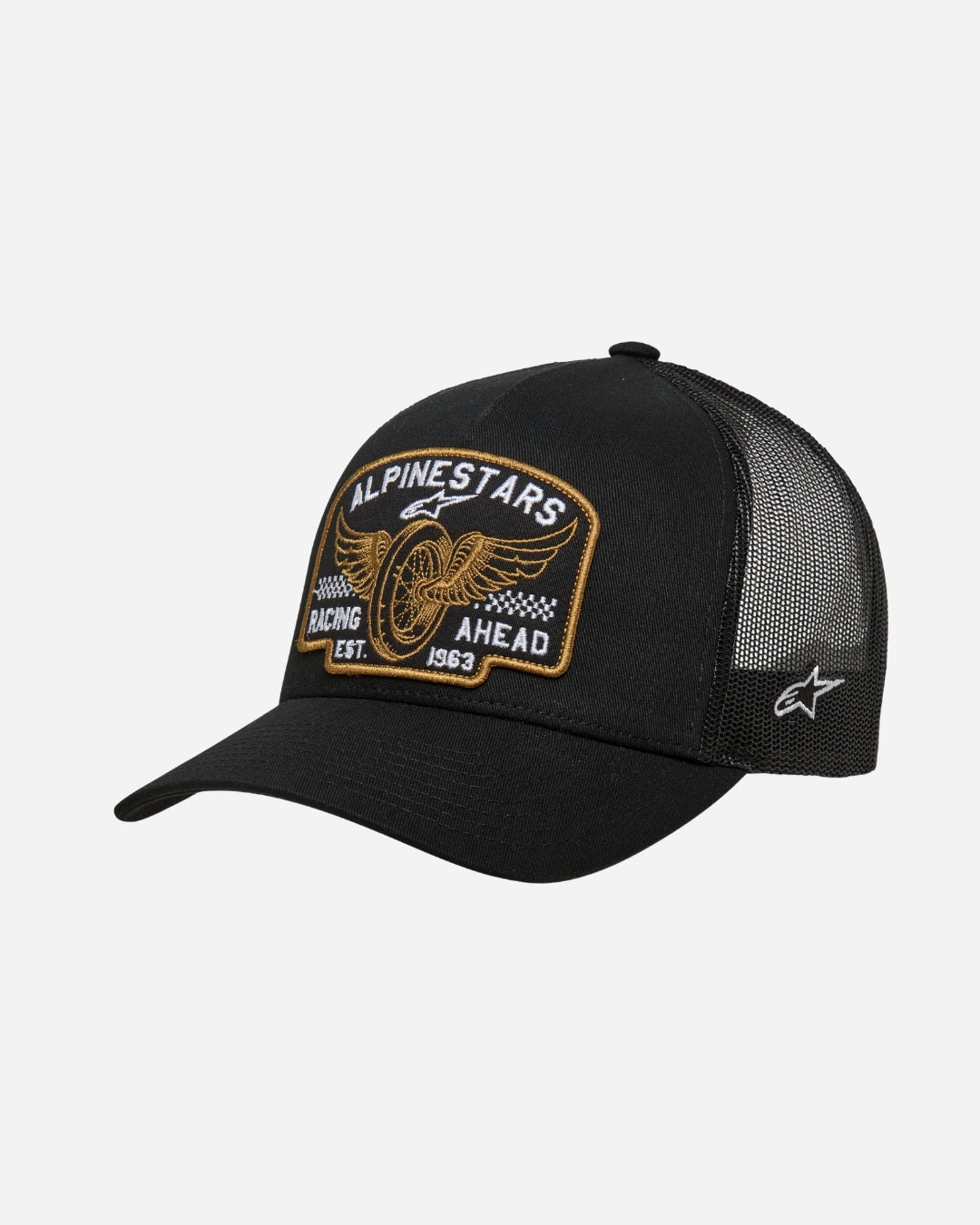 Casquette Trucker Alpinestars Heritage Patch - Noir/Noir