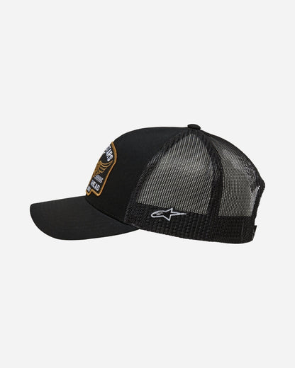 Casquette Trucker Alpinestars Heritage Patch - Noir/Noir