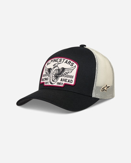 Alpinestars Heritage Patch Trucker Cap - Black/Natural