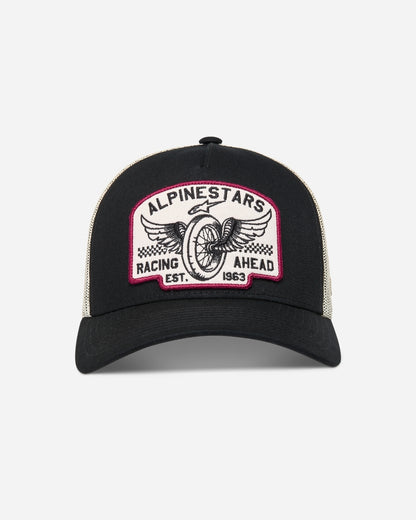 Alpinestars Heritage Patch Trucker Cap - Black/Natural