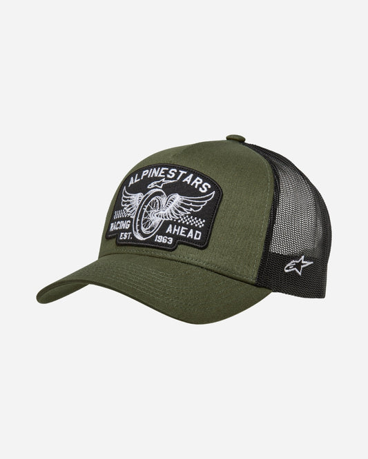 Casquette Trucker Alpinestars Heritage Patch - Militaire/Noir