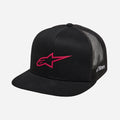 Alpinestars 3D Ageless Trucker Cap – Schwarz/Rot