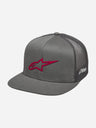 Casquette Trucker Alpinestars 3D Ageless - Gris/Rouge