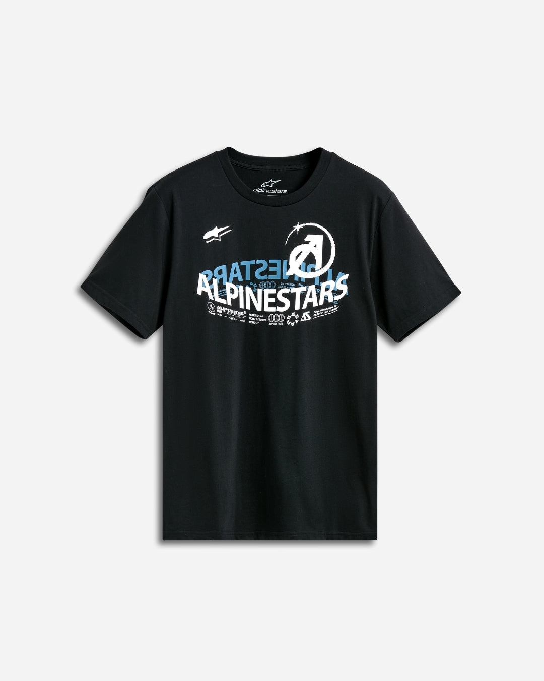 Alpinestars Semicircle Kurzarm-T-Shirt – Schwarz