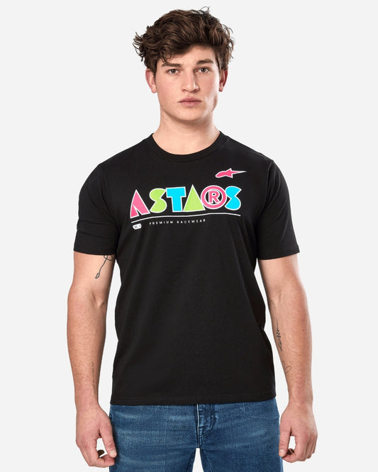 T-Shirt manches courtes Alpinestars Cereal - Noir