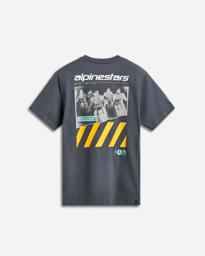 Alpinestars No Barrier Kurzarm-T-Shirt – Grau
