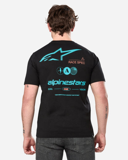 Maglietta a maniche corte Alpinestars Asym - Nera