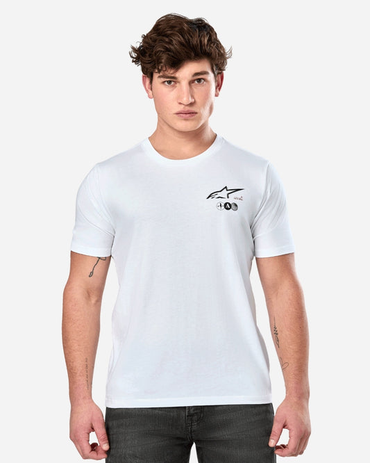 Alpinestars Asym Short Sleeve T-Shirt - White