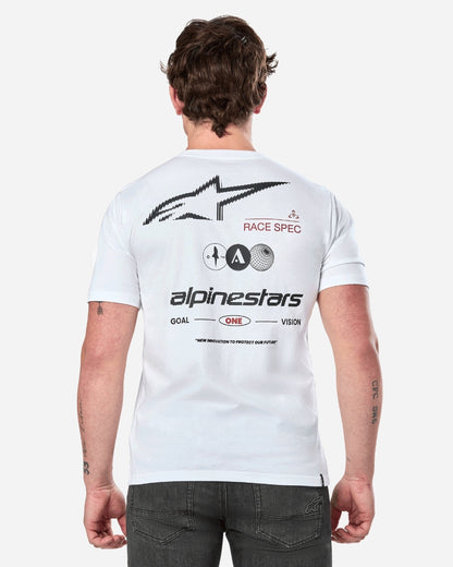 Alpinestars Asym Short Sleeve T-Shirt - White