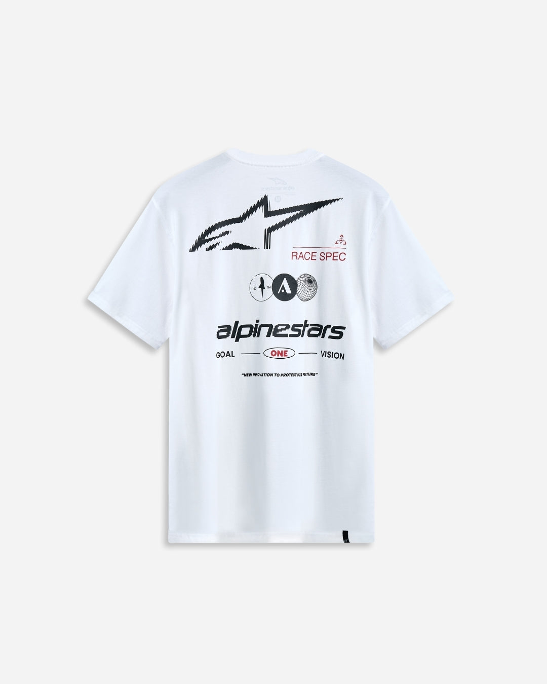 Alpinestars Asym Short Sleeve T-Shirt - White