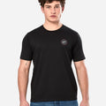 T-Shirt manches courtes Alpinestars Dot Carbon - Noir