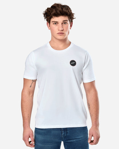 Alpinestars Dot Carbon Kurzarm-T-Shirt – Weiß