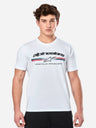T-shirt manches courtes Alpinestars Prevail Csf - Blanc