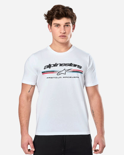 T-shirt manches courtes Alpinestars Prevail Csf - Blanc