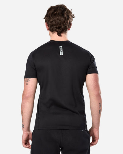T-Shirt manches courtes Alpinestars Point Performance - Noir