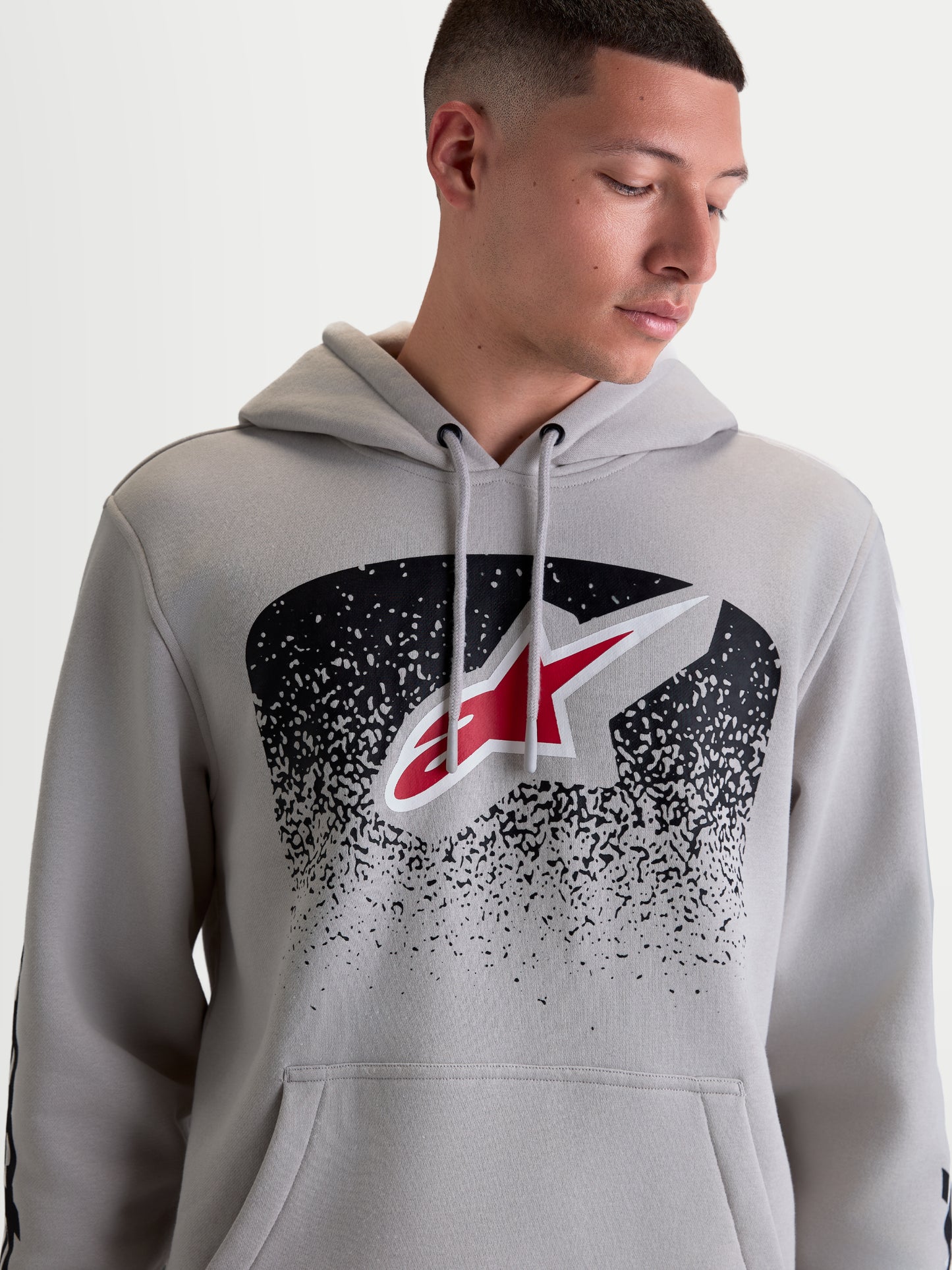 Sweat à capuche Alpinestars Obsessed - Gris ciment