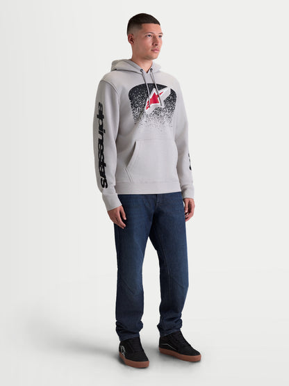 Sweat à capuche Alpinestars Obsessed - Gris ciment