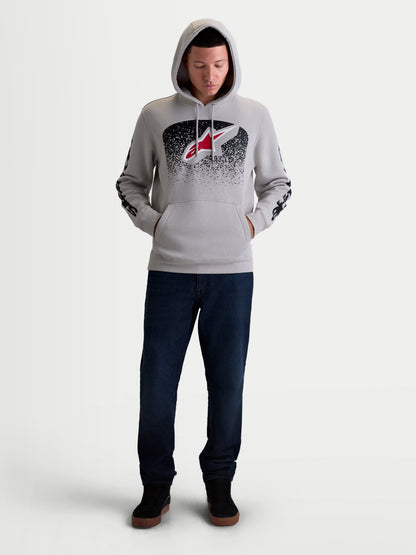 Sweat à capuche Alpinestars Obsessed - Gris ciment