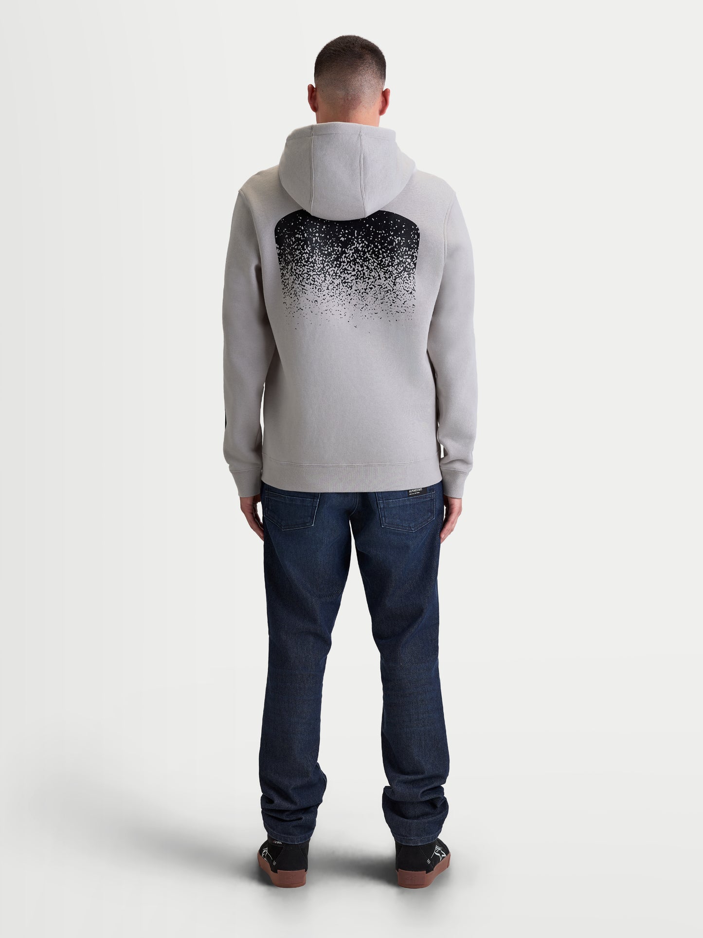 Sweat à capuche Alpinestars Obsessed - Gris ciment