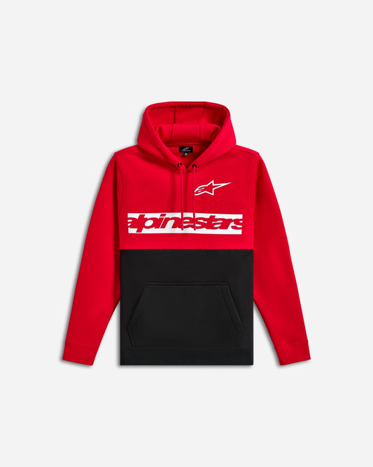 Sweat à capuche Alpinestars Parallel - Rouge/Noir
