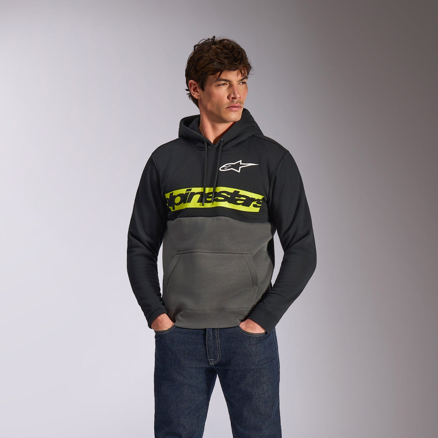 Alpinestars Parallel Hoodie - Black/Gunmetal