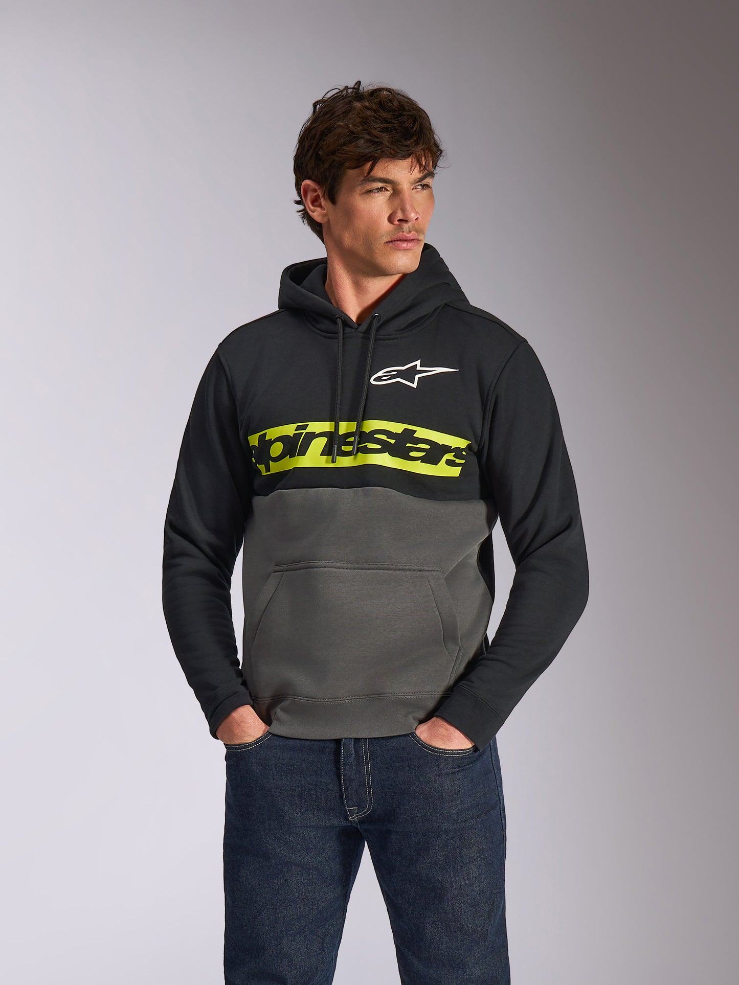 Alpinestars Parallel Hoodie - Black/Gunmetal