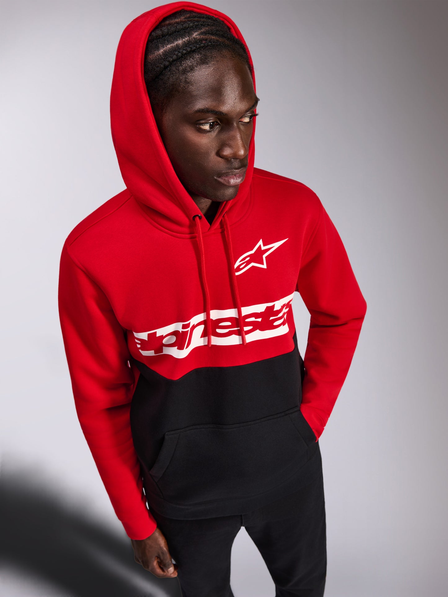 Alpinestars Parallel Hoodie - Red/Black