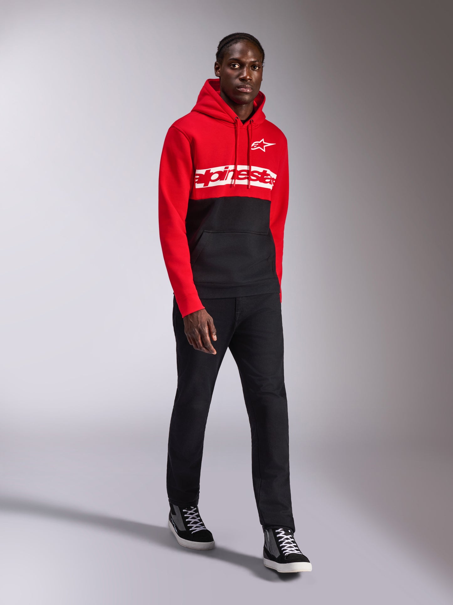Alpinestars Parallel Hoodie - Red/Black