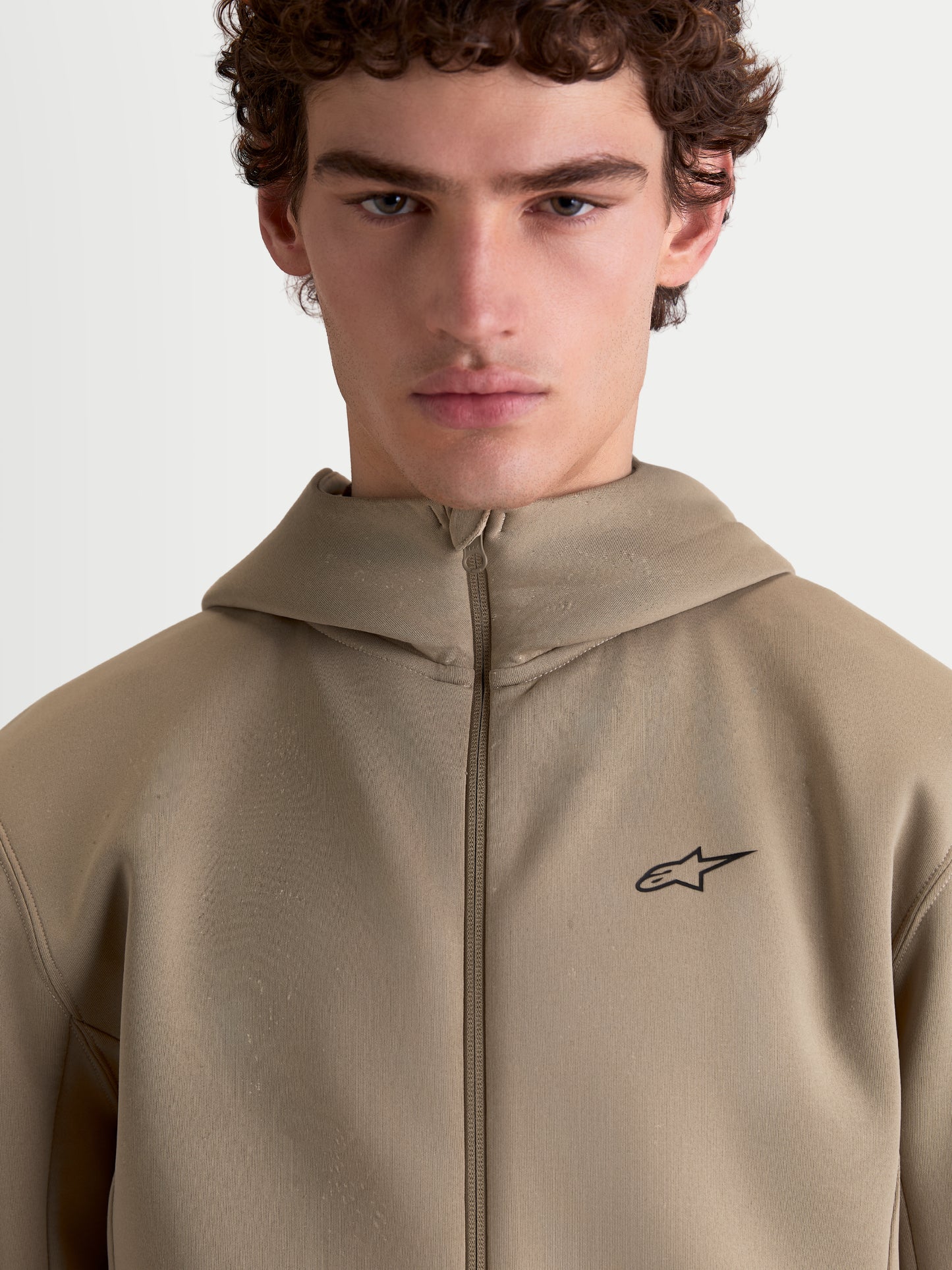 Felpa con cappuccio Alpinestars Cypher - Beige
